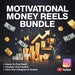 1000+ Motivational Money Reels with Quotes,Inspirational Faceless Videos with Text Overlay,Viral DFY Content, TikTok, Shorts|PLR & MRR Ready