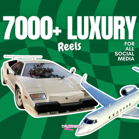 Ultimate Luxury Video Bundle: Cars, Watches & Wealth | 7000+ Clips for TikTok, YouTube Shorts, Instagram Reels with MRR and PLR
