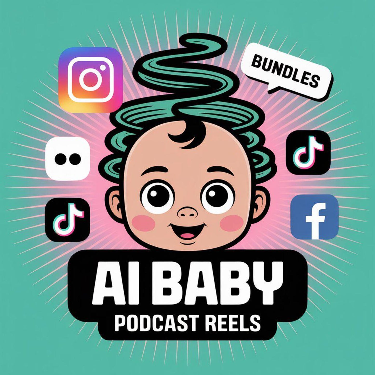 Viral AI Baby Podcast Reels Bundle – Funny, Motivational Videos for YouTube Shorts & Instagram Reels | Viral Automation Content Pack