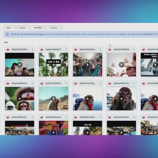 500+ AI Monkey Reels Bundle | Vlogging Videos for TikTok YouTube Instagram | Viral Animated Reels | Funny AI Monkey Shorts